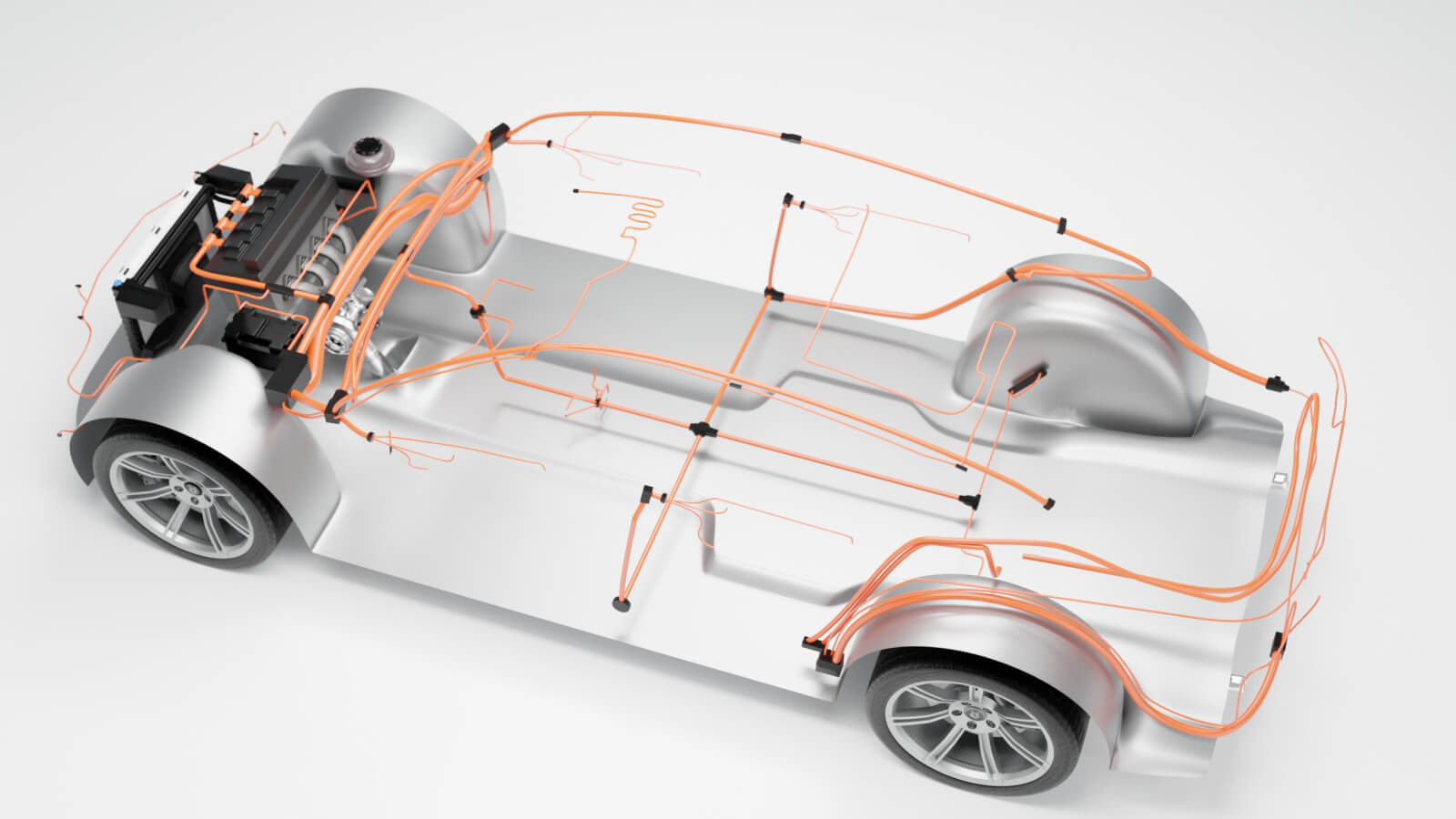 Endego’s expertise in complete wire harness car development for TIER1