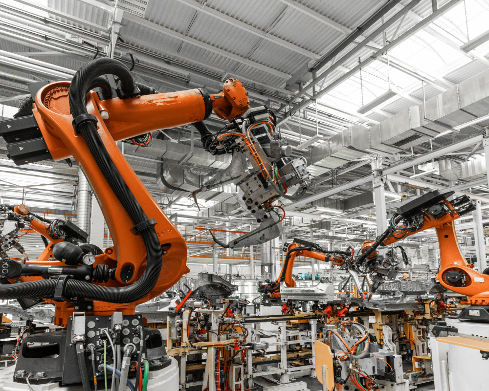 Endego Production lines, machinery, factory, industry 4.0